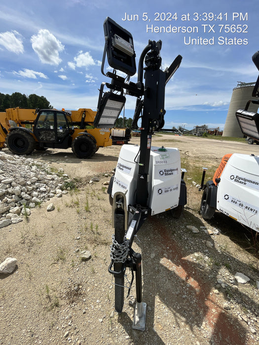 2024 Generac MLT2 Diesel, Flex Switch 120V Input, Powerzone Controller, 
(4) 320W LED Lights, 4kW Generator, 39.9 Gal Fuel Tank, 2" Ball, T3