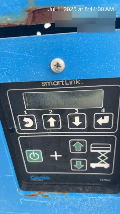 2018 Genie GS-2632 GENIE GS-2632 w/Fixed Rail, Chain Entry