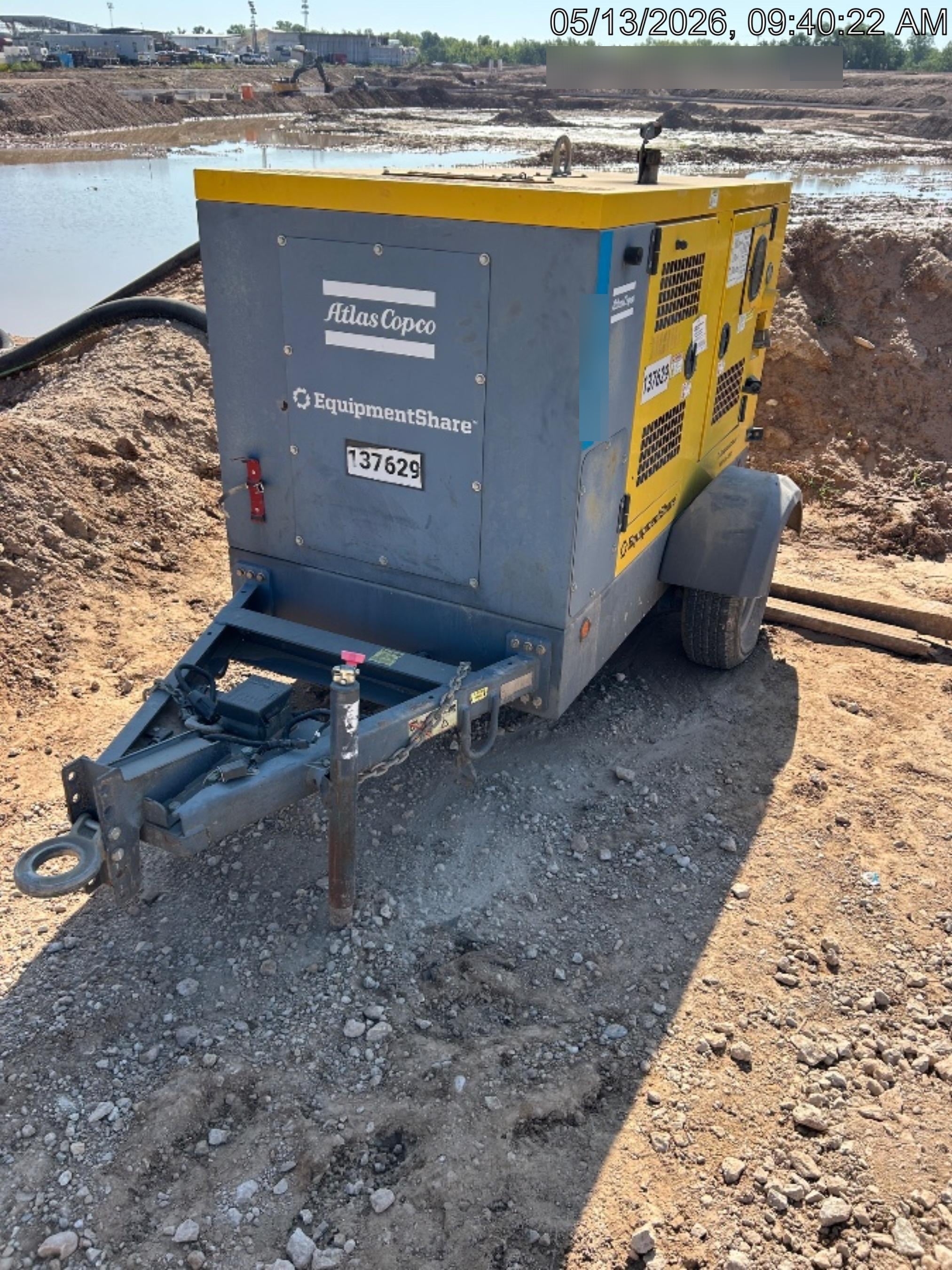 2021 ATLAS COPCO PAS 100 HF CS Enclosed