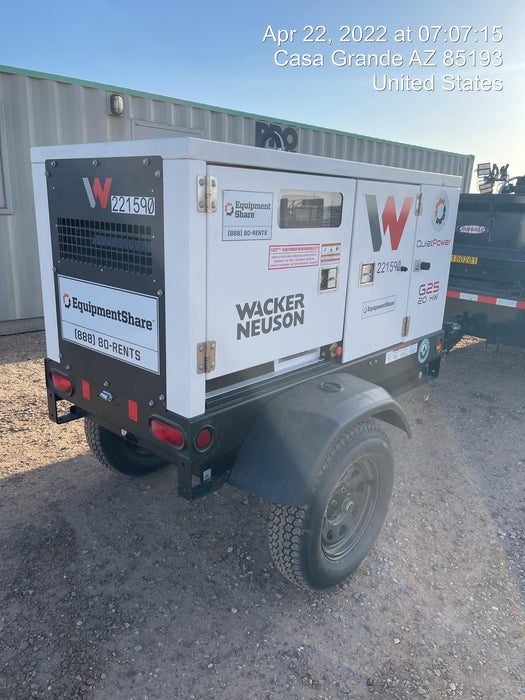 2022 WACKER NEUSON G25