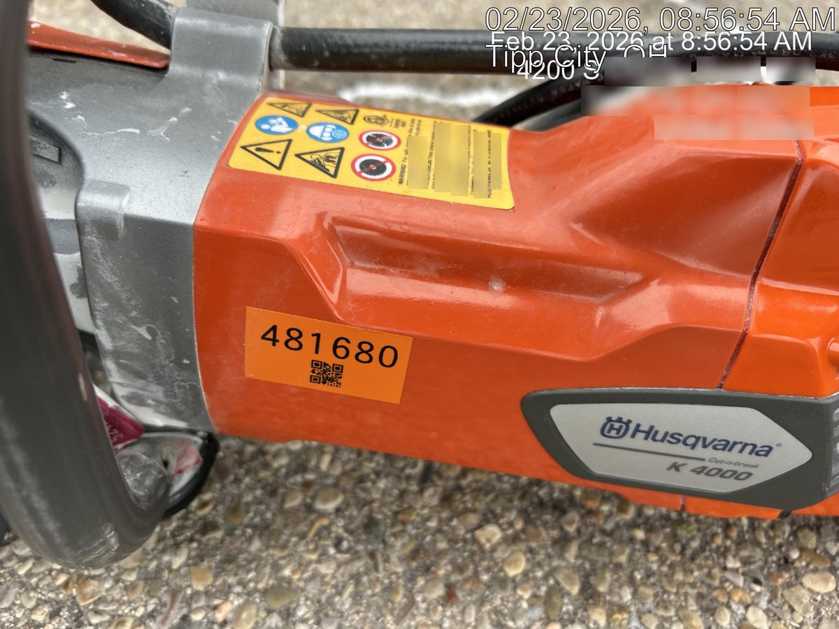 2024 HUSQVARNA K4000 CUT-N-BREAK