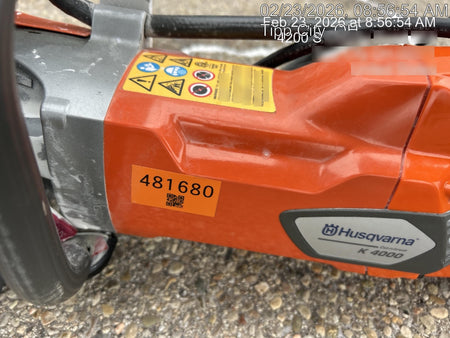 2024 HUSQVARNA K4000 CUT-N-BREAK