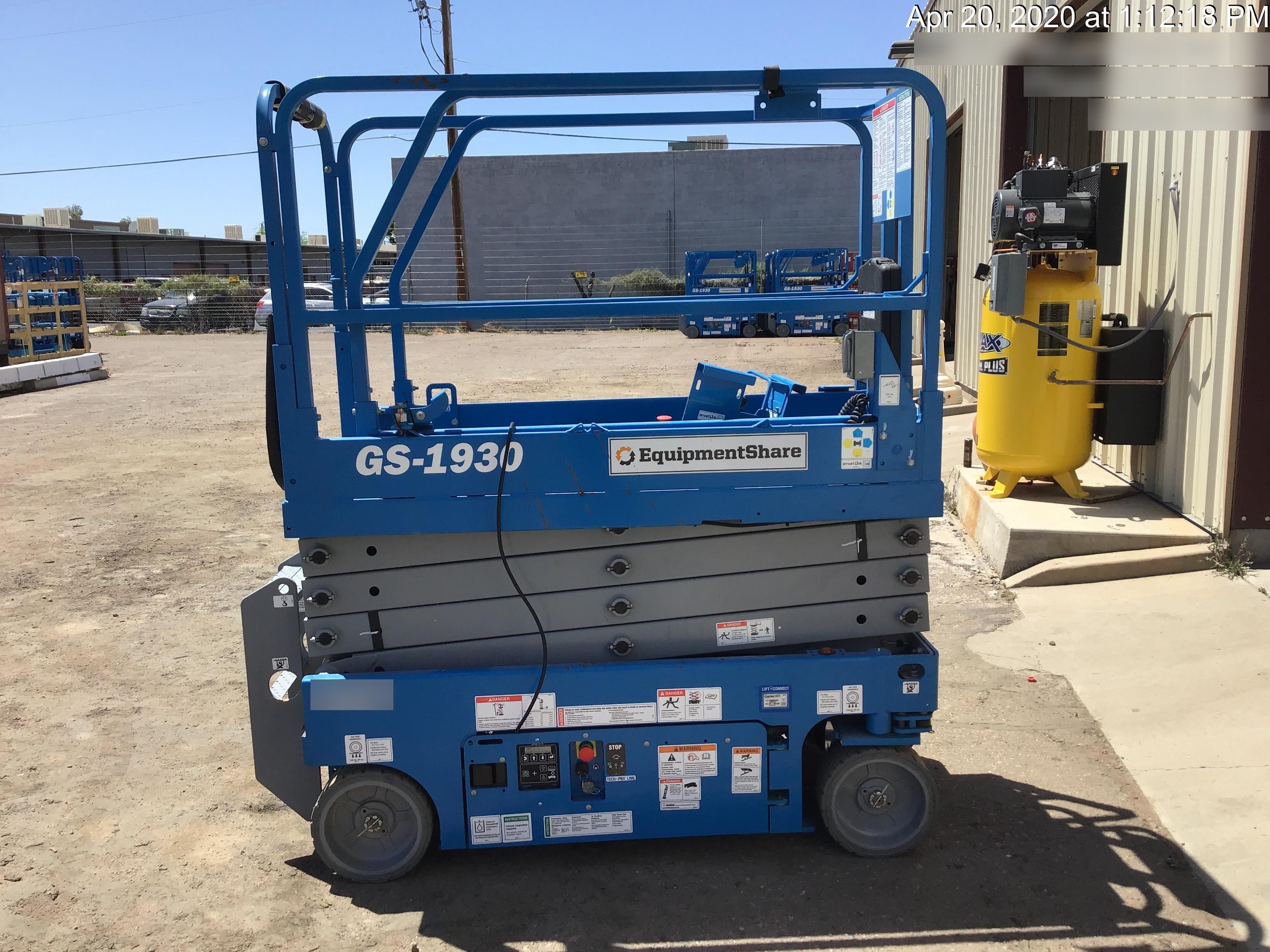 2020 Genie GS-1930 Standard Machine