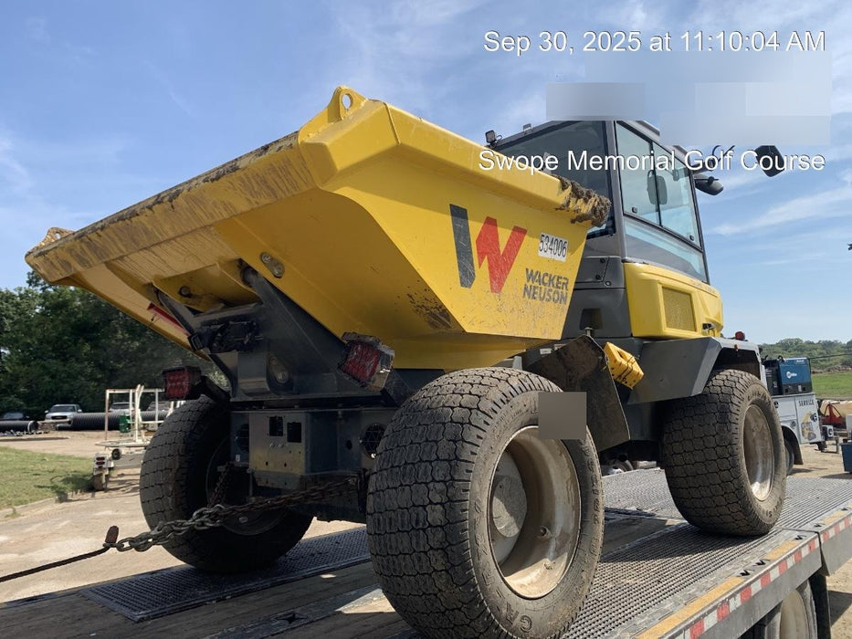 2025 WACKER NEUSON DV605 Cab Turf Tires