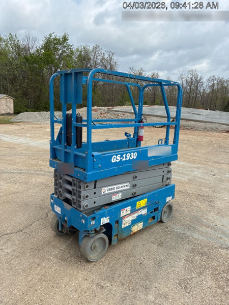 2020 Genie GS-1930 Fixed rails with chain entry gate - Pre A92.20