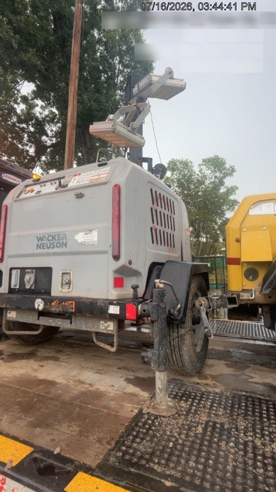 2019 Wacker Neuson LTV6K-LED Standard LED Towable Light Tower w/None