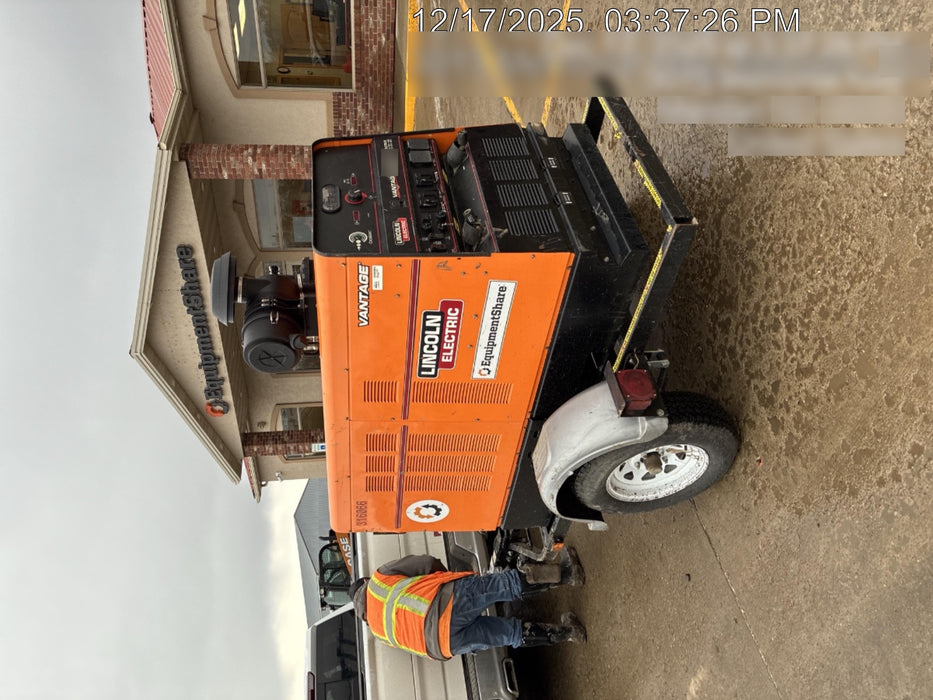 2023 Lincoln Electric Vantage 549X Crosslink Technology, Trailer Mounted, ES Decals, T3