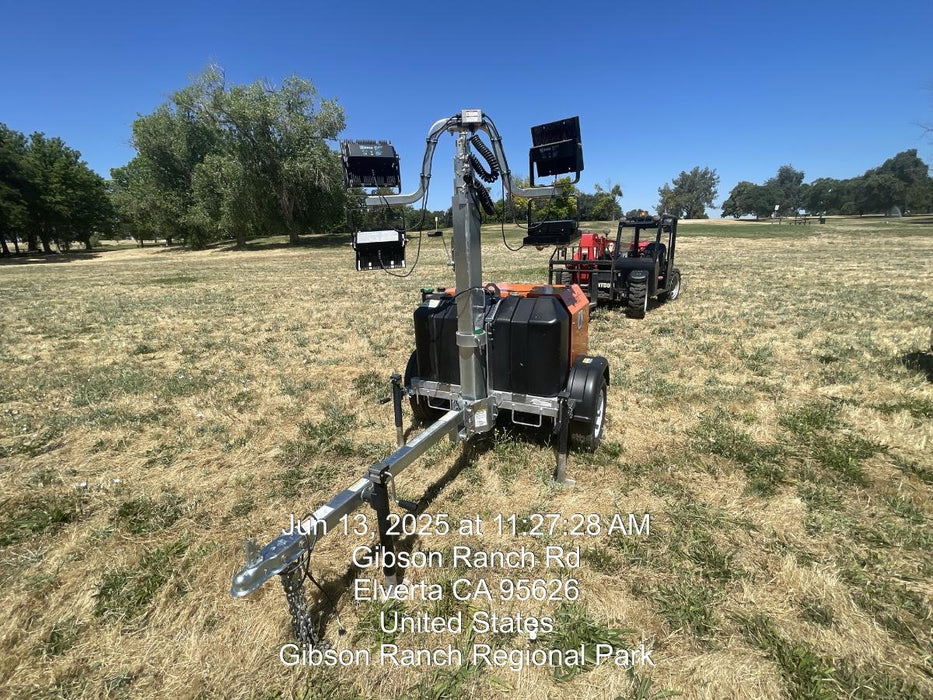 2024 Wanco WLTT-4MM4K Diesel, Deep Sea Controller, Shore Power Plug, Auto Start, (4) 350W LED Floodlights, 4kW Generator, 60 Gal Fuel Tank, 2" Ball, T3