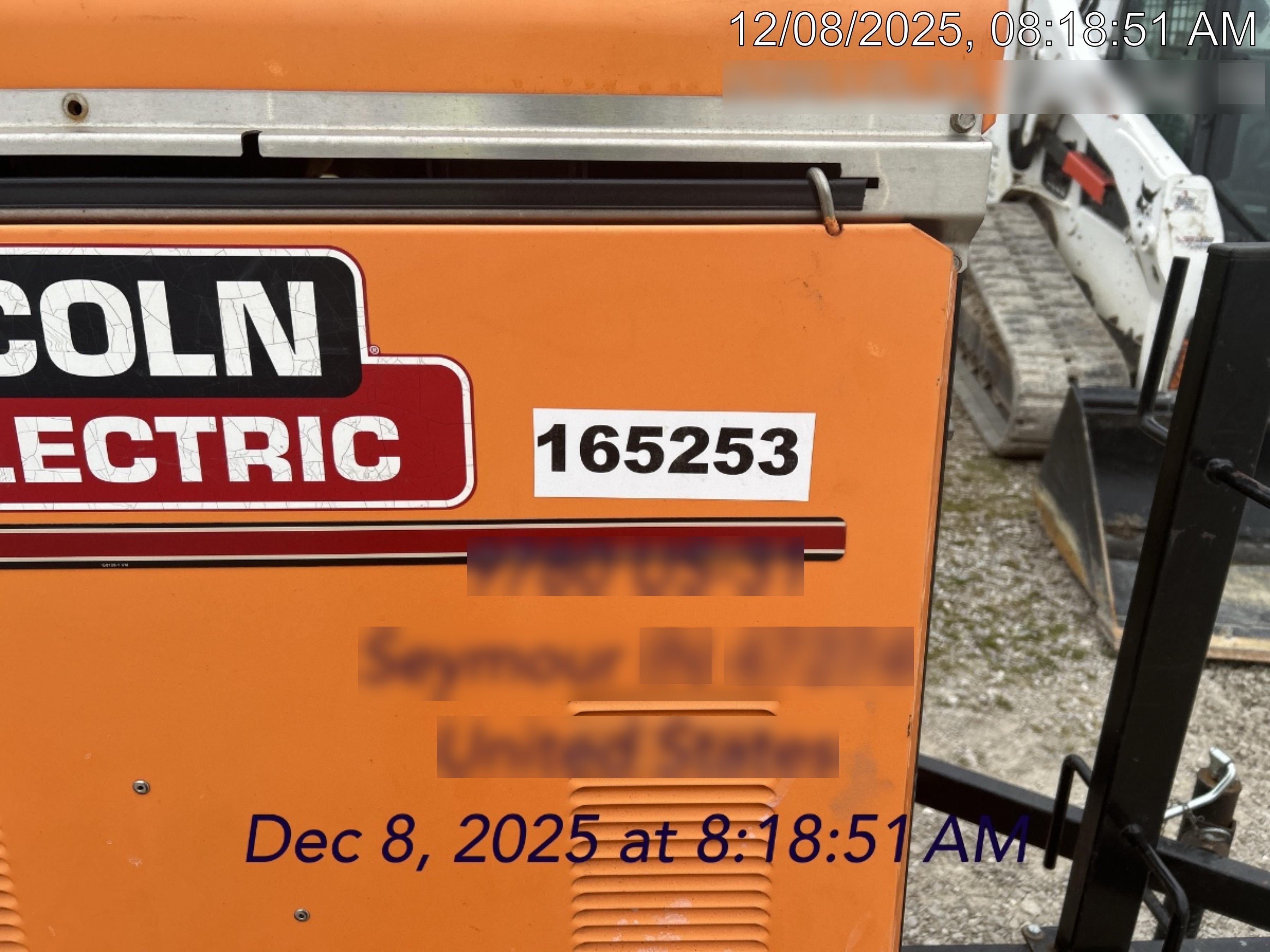 2021 Lincoln Electric Vantage 549X Ready Pak 3, ORANGE (includes trailer, cable rack, fender light kit)