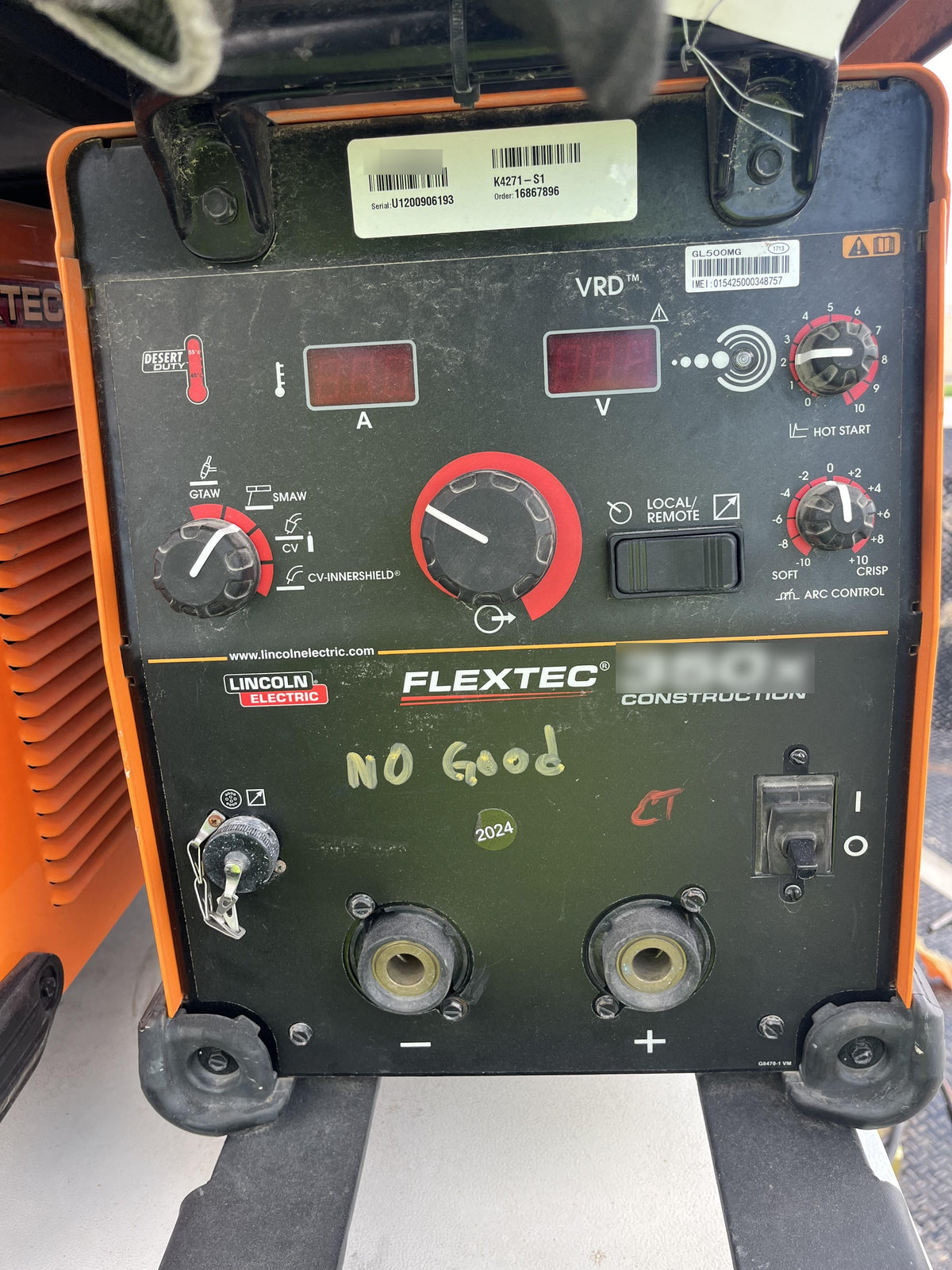 2022 LINCOLN ELECTRIC FLEXTEC 350X