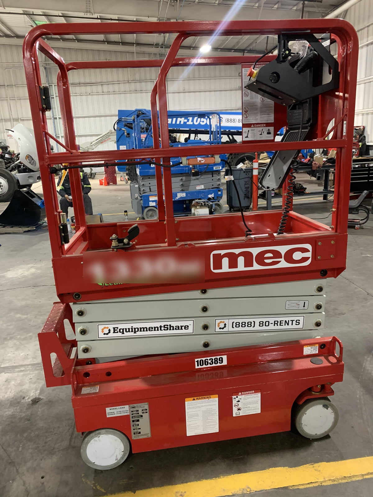 2020 MEC 1330SE Solid NM Tires, Steel Swing out Doors, LCS, Beacon, 900W Inverter