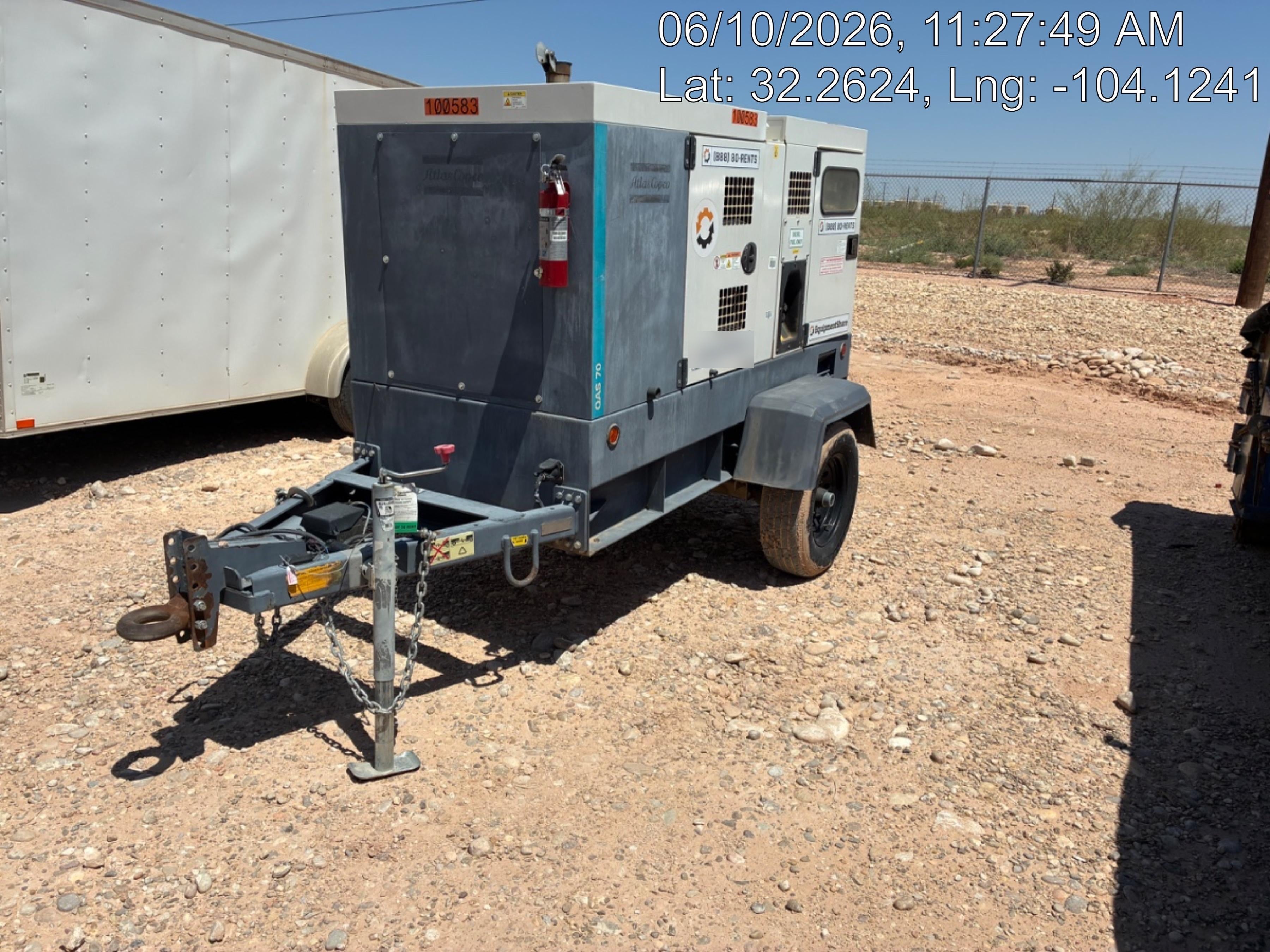 2020 ATLAS COPCO QAS 70
