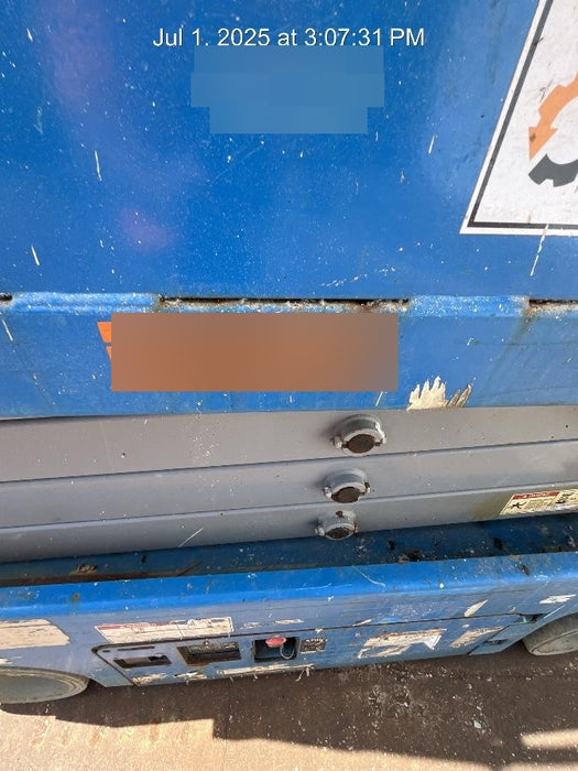 2019 Genie GS-1930 Fixed Rails with Chain Entry