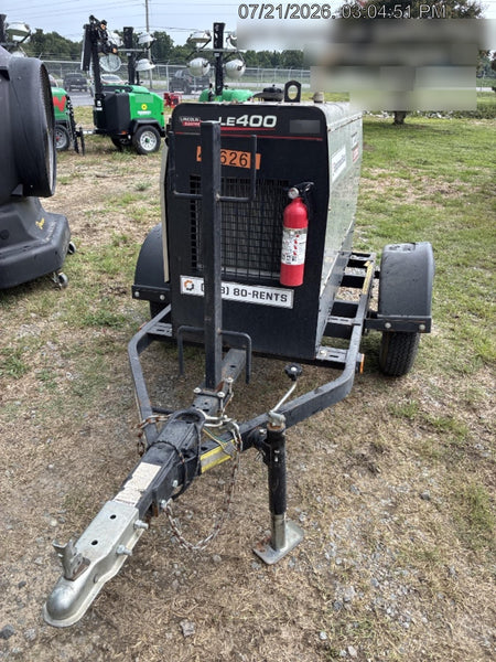 2024 Lincoln Electric LE400 Kubota V1505, Trlr, Cable Rack, Light Kit, ES Decals, T3