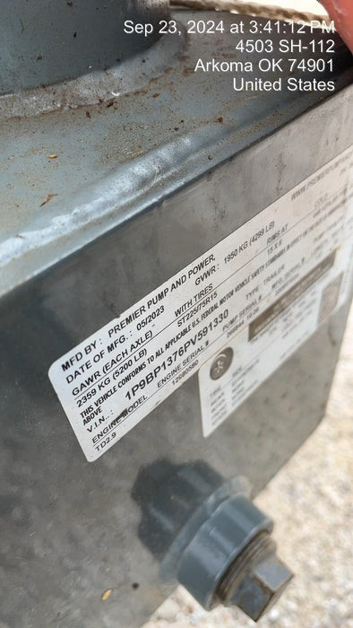 2023 PREMIER PUMP 6NNT‐RP‐TD2.9‐T85