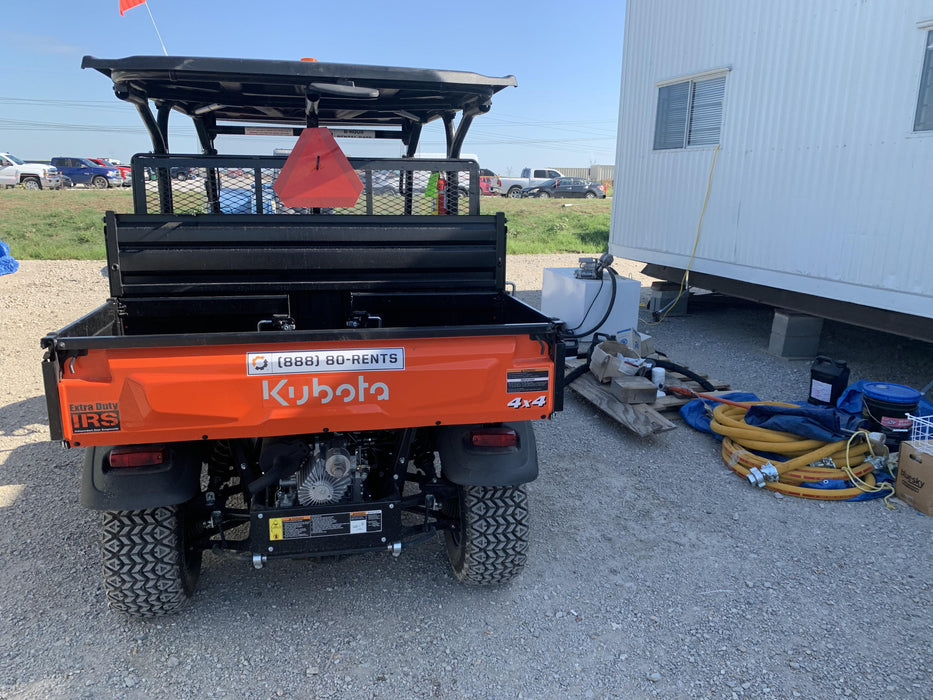 2021 Kubota RTV-X1140W-H Plastic Canopy, Windshield Acrylic Clear, LED Strobe Light, Wire Harness Kit, Back up Alarm