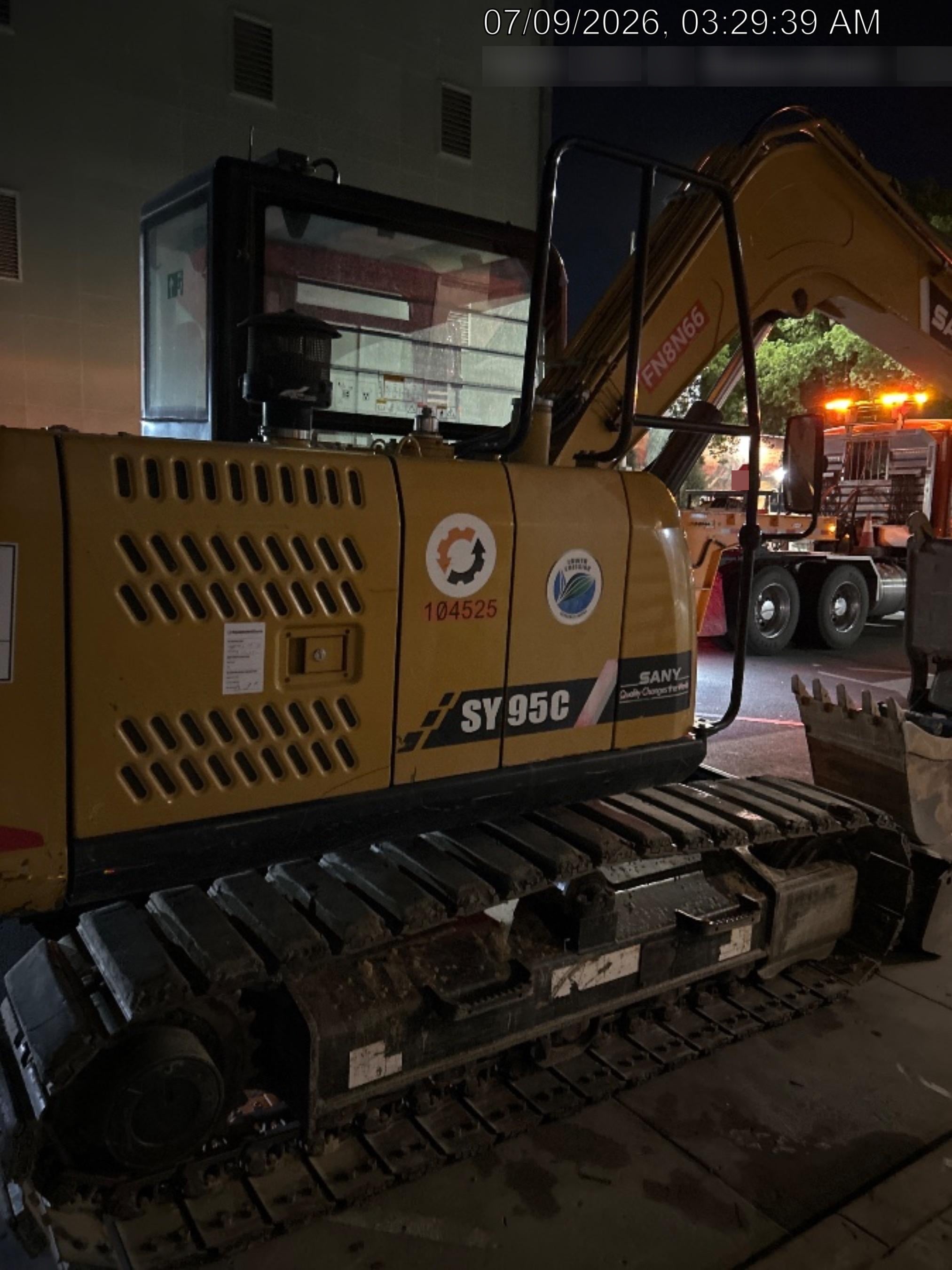 2020 SANY SY95C