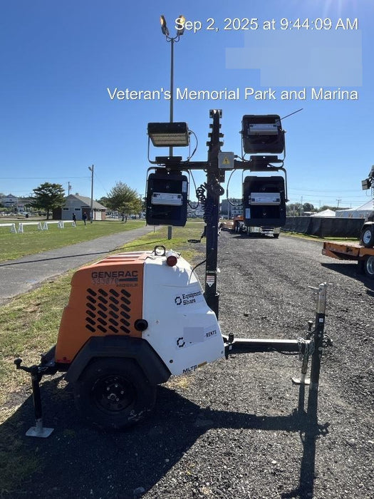 2023 Generac MLT2 Diesel, Flex Switch 120V Input, Powerzone Controller, (4) 320W LED Lights, 4kW Generator, 39.9 Gal Fuel Tank, 2" Ball, T3