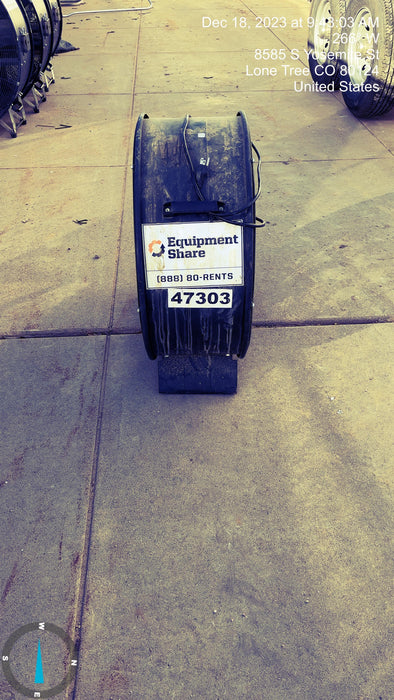 2019 CENTRAL MACHINERY 24" SHOP FAN