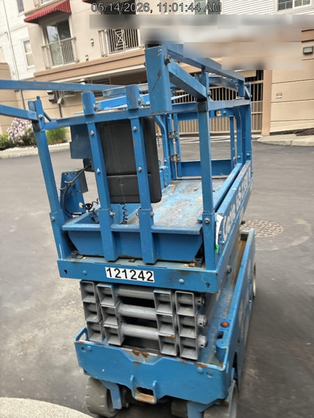 2020 Genie GS-1930 Solid Non Marking Tires, Beacon, Folding rails with half height swing gate, Telematics