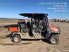 2021 Kubota RTV-X1140W-H Plastic Canopy, Windshield Acrylic Clear, LED Strobe Light, Wire Harness Kit, Back up Alarm