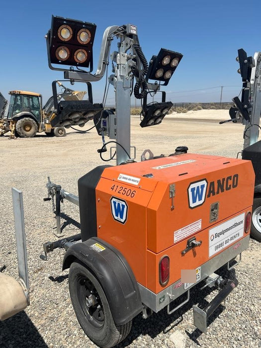 2024 Wanco WLTT-4MM4K Diesel, Deep Sea Controller, Shore Power Plug, Auto Start, (4) 350W LED Floodlights, 4kW Generator, 60 Gal Fuel Tank, 2" Ball, T3