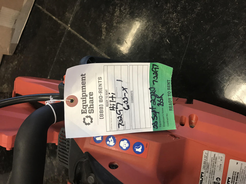 2020 HILTI DSH 600-X