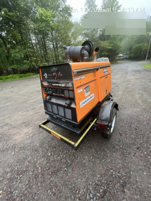 2021 Lincoln Electric Vantage 549X Ready Pak 3, ORANGE (includes trailer, cable rack, fender light kit)