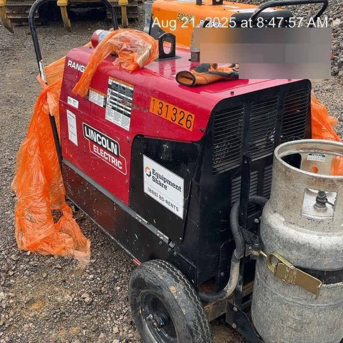 2021 Lincoln Electric Ranger 305 LPG K3430-1, Ranger 305 LPG, Undercarriage, Tank Holder & Strap, 10kw AC Gen, 25hp Kohler LPG Eng