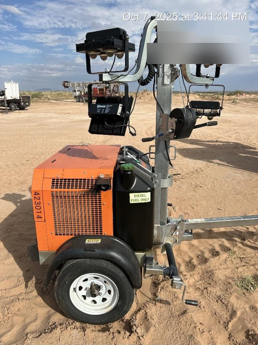 2024 Wanco WLTT-4MM4K Diesel, Deep Sea Controller, Shore Power Plug, Auto Start, (4) 350W LED Floodlights, 4kW Generator, 60 Gal Fuel Tank, 2" Ball, T3