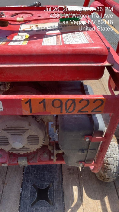 2020 Multiquip GA6HR Gen 6kW Honda GX340 GFCI Wheel Kit