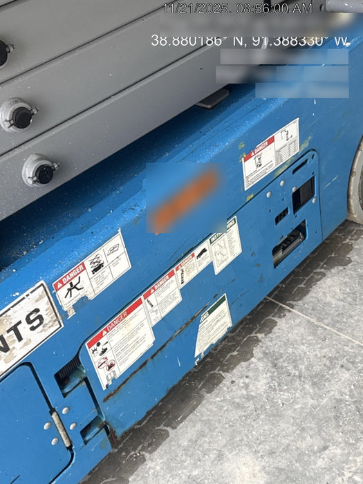 2018 Genie GS-3246 Genie GS-3246 w/Folding rails, Full height swing gate