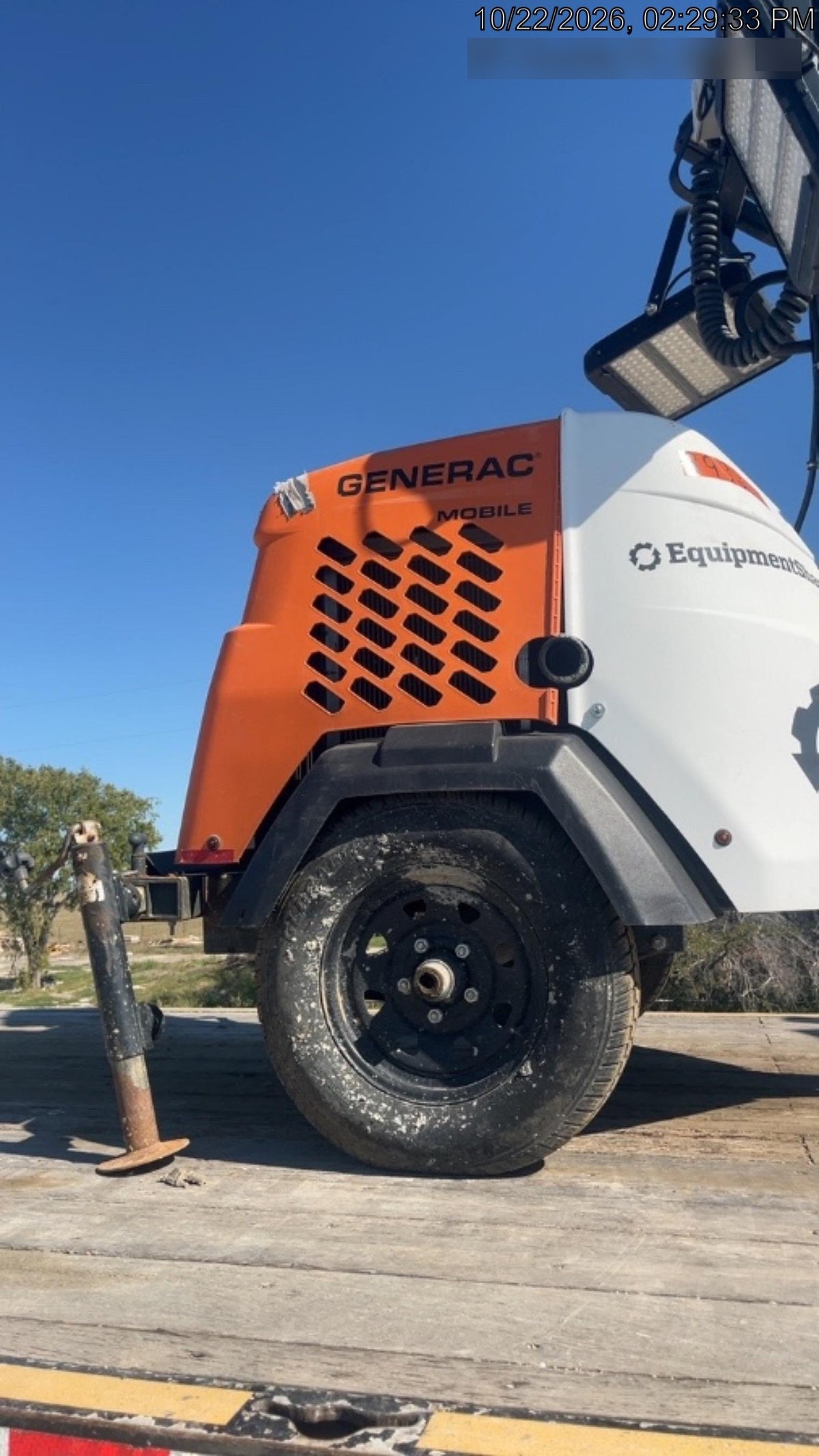 2024 Generac MLT2 Diesel, Flex Switch 120V Input, Powerzone Controller, 
(4) 320W LED Lights, 4kW Generator, 39.9 Gal Fuel Tank, 2" Ball, T3