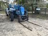 2019 Genie GTH-844 Cab/Heat/AC, Solid RT Tires, LED Work Lights, Beacon 60" QA Carriage, 48" Forks