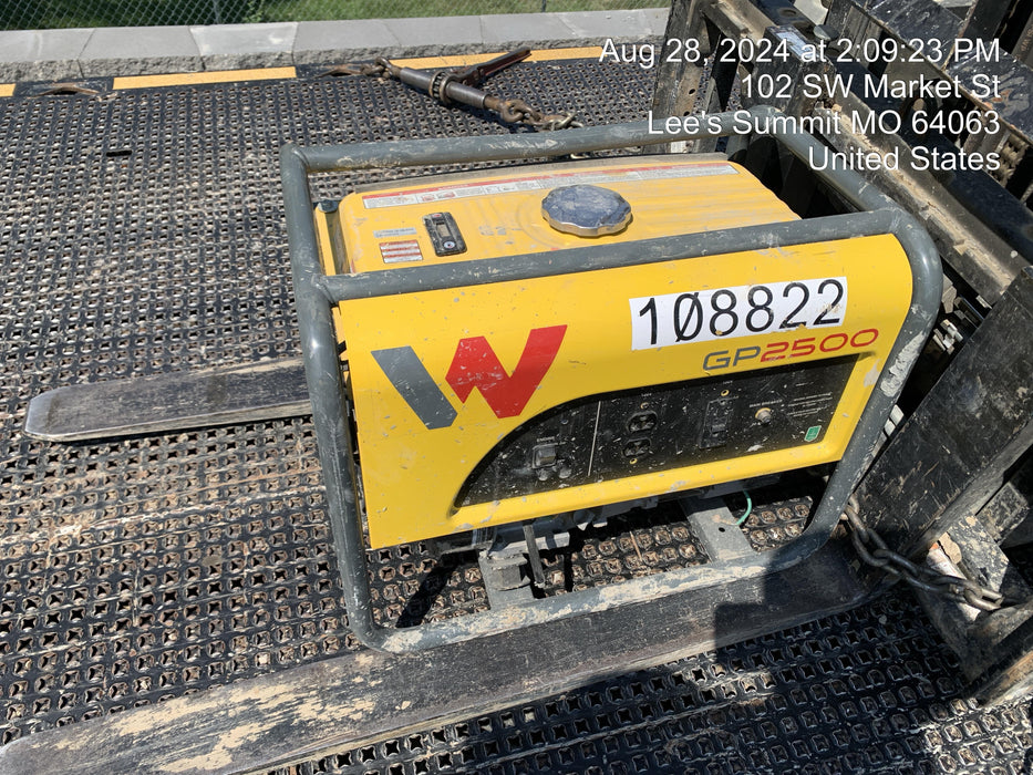 2020 WACKER NEUSON GP2500A