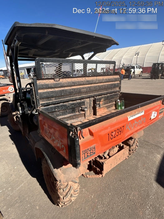 2022 Kubota RTV-X1140W-H Plastic Canopy, Windshield Acrylic Clear, LED Strobe Light, Wire Harness Kit, Back up Alarm