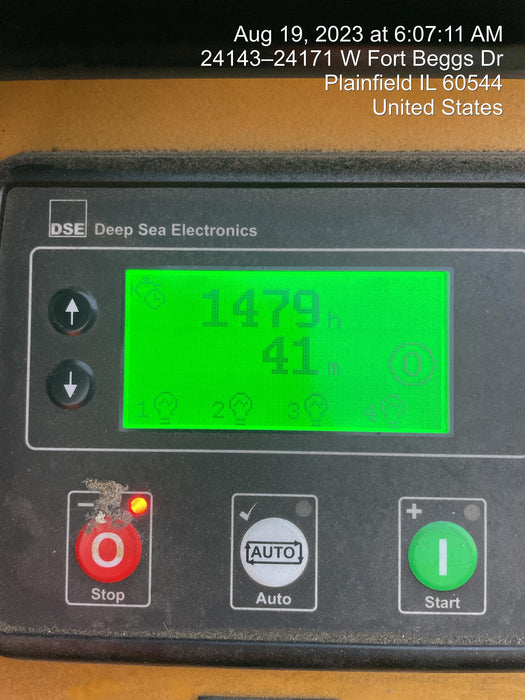 2022 Allmand NLV3GR (4) LED Light Fixture 350W, 23' Vertical Mast, 3kW Prime, Towable, ES Decals, T3