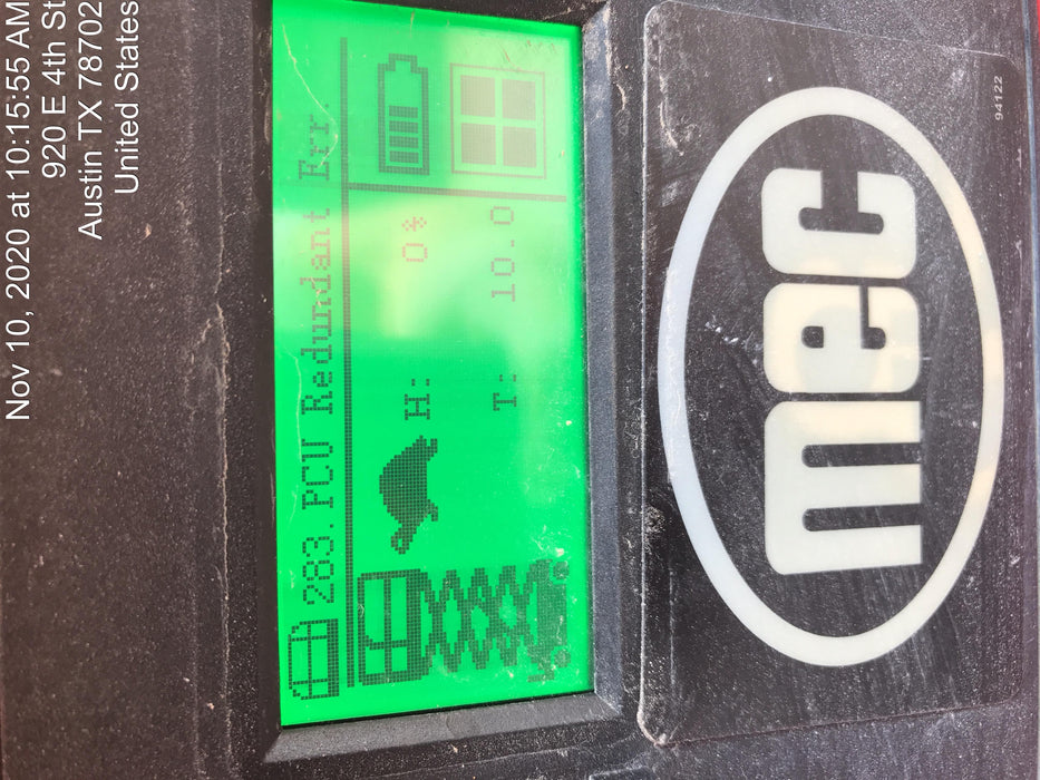 2019 MEC 1330SE Standard Options