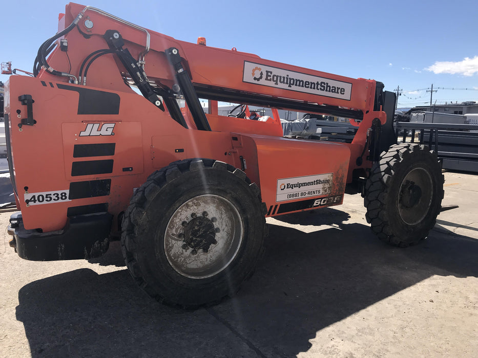 2019 Skytrak 6036 Canopy, Solid Tires, LED Work Lights, Beacon 50" Carriage, 48" Pallet Forks