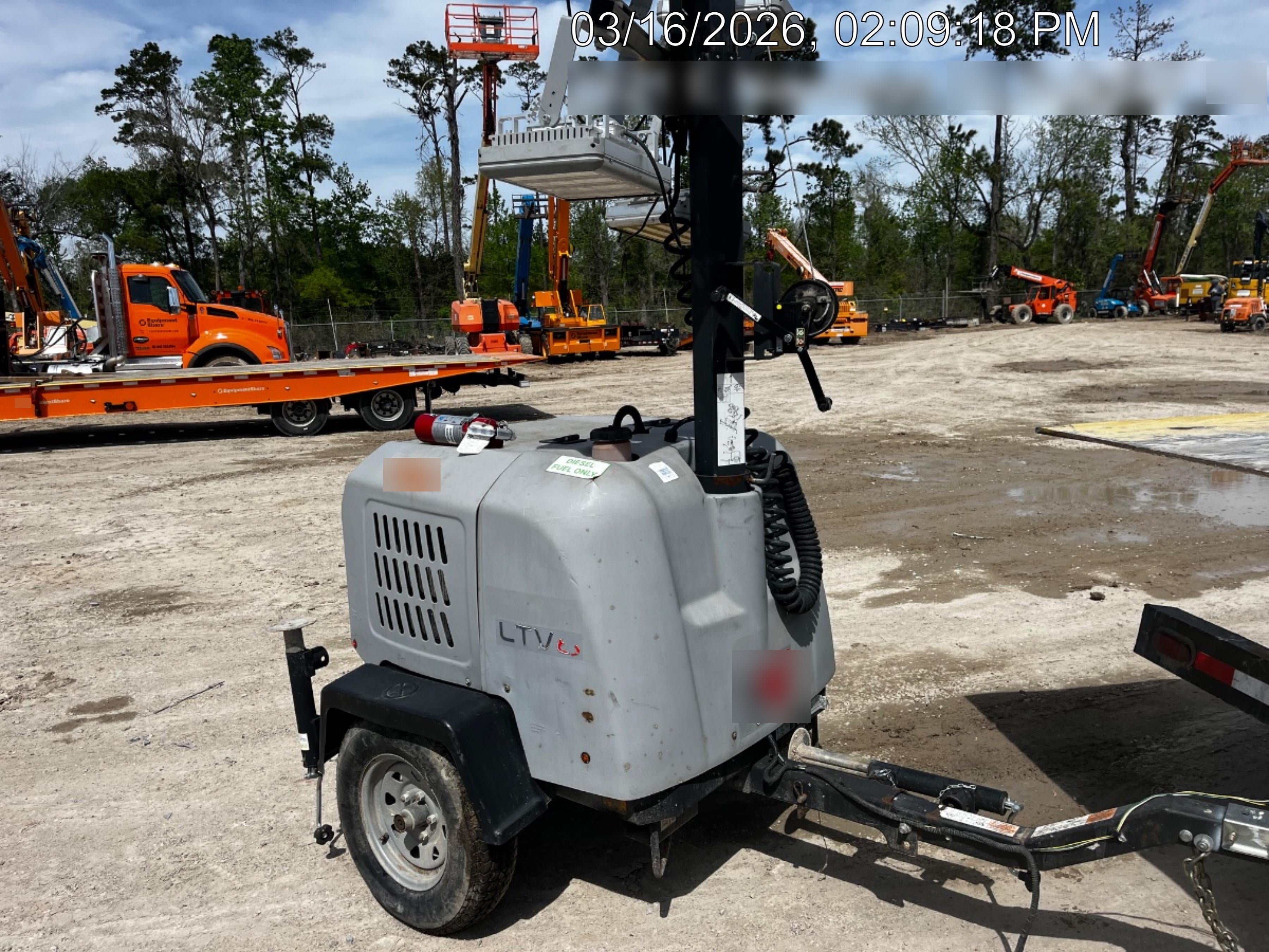 2019 Wacker Neuson LTV6K-LED LED Lighting, ES Track Hardware, Fuel Level Sensor