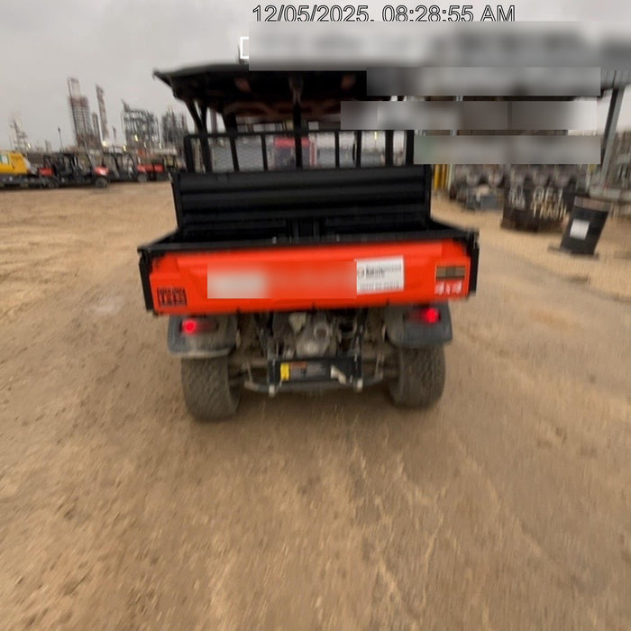 2022 Kubota RTV-X1140W-H Plastic Canopy, Windshield Acrylic Clear, LED Strobe Light, Wire Harness Kit, Back up Alarm