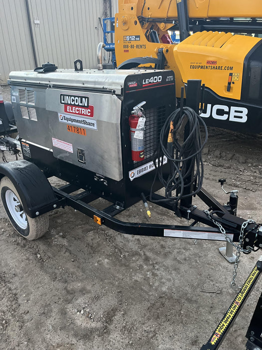 2024 Lincoln Electric LE400 Kubota V1505, Trlr, Cable Rack, Light Kit, ES Decals, T3