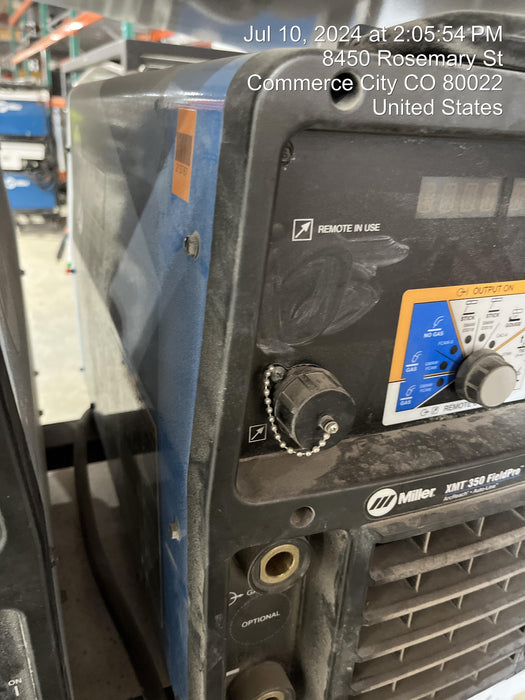 2021 MILLER ELECTRIC XMT 350