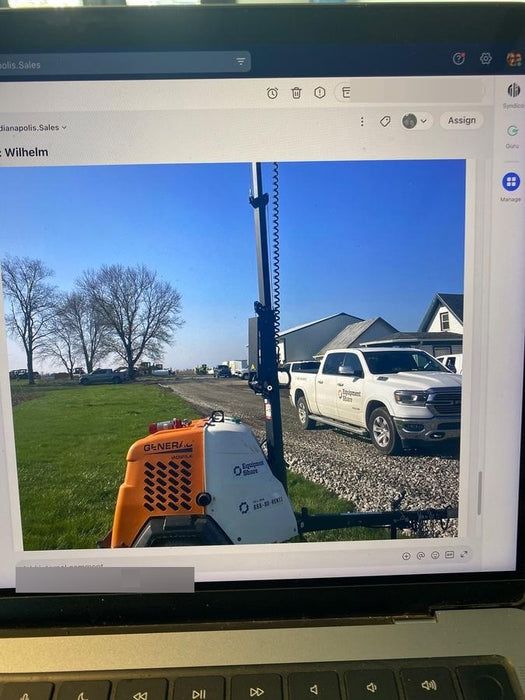 2024 Generac MLT2 Diesel, Flex Switch 120V Input, Powerzone Controller, 
(4) 320W LED Lights, 4kW Generator, 39.9 Gal Fuel Tank, 2" Ball, T3