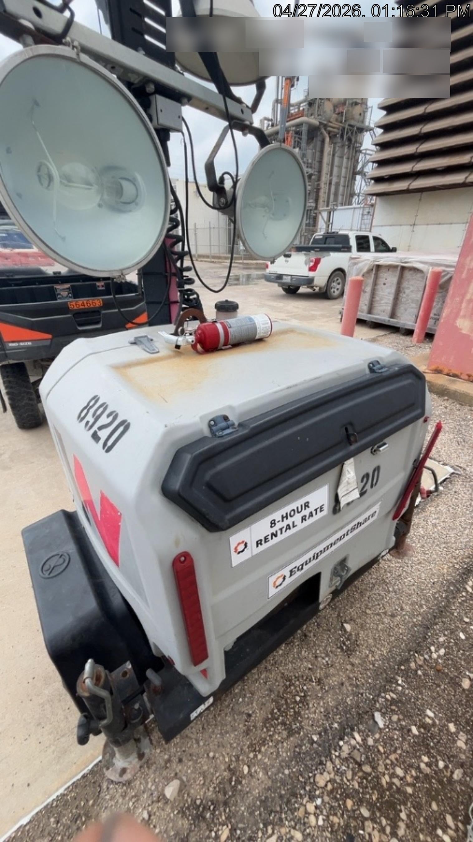 2018 Wacker Neuson LTV6L-MH Wacker Neuson LTV6L Towable Light Tower