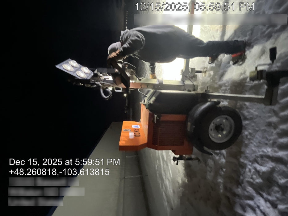 2024 Wanco WLTT-4MM4K Diesel, Deep Sea Controller, Shore Power Plug, Auto Start, (4) 350W LED Floodlights, 4kW Generator, 60 Gal Fuel Tank, 2" Ball, T3