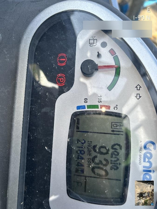 2020 Genie GTH-5519 Canopy, Solid Tires, Work Lights, Beacon, Aux Hydraulics, Back up Alarm