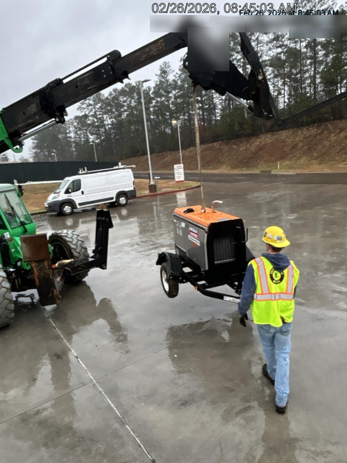 2024 Lincoln Electric LE400 Kubota V1505, Trlr, Cable Rack, Light Kit, ES Decals, T3