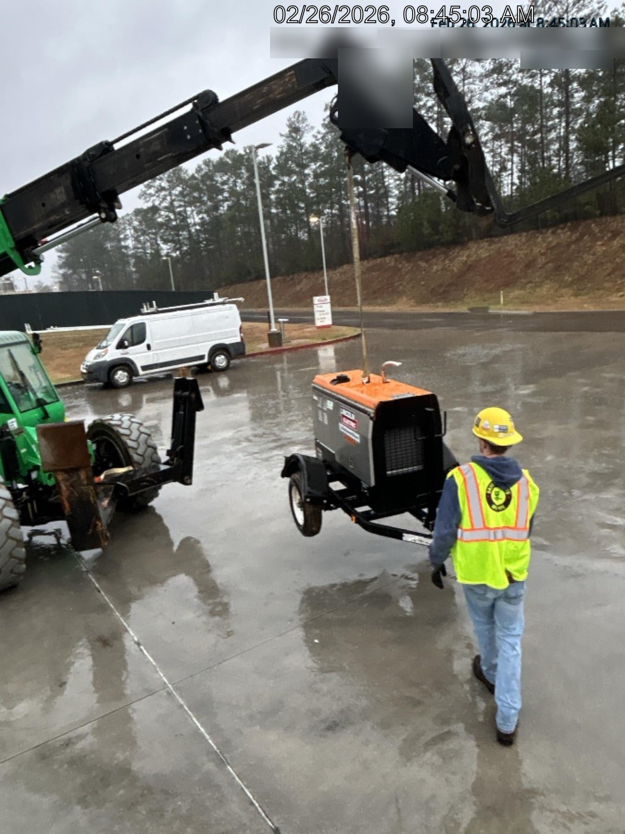 2024 Lincoln Electric LE400 Kubota V1505, Trlr, Cable Rack, Light Kit, ES Decals, T3