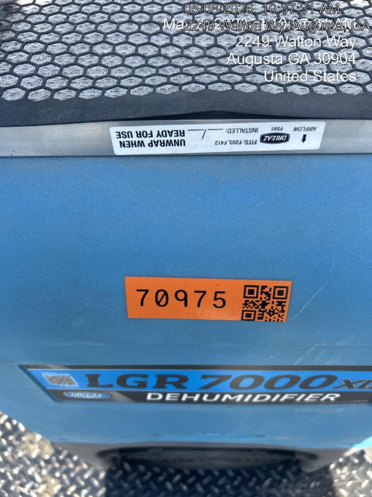 2020 DRI-EAZ F412